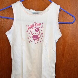 Hello Kitty Kids Tank Top with Pink Accents